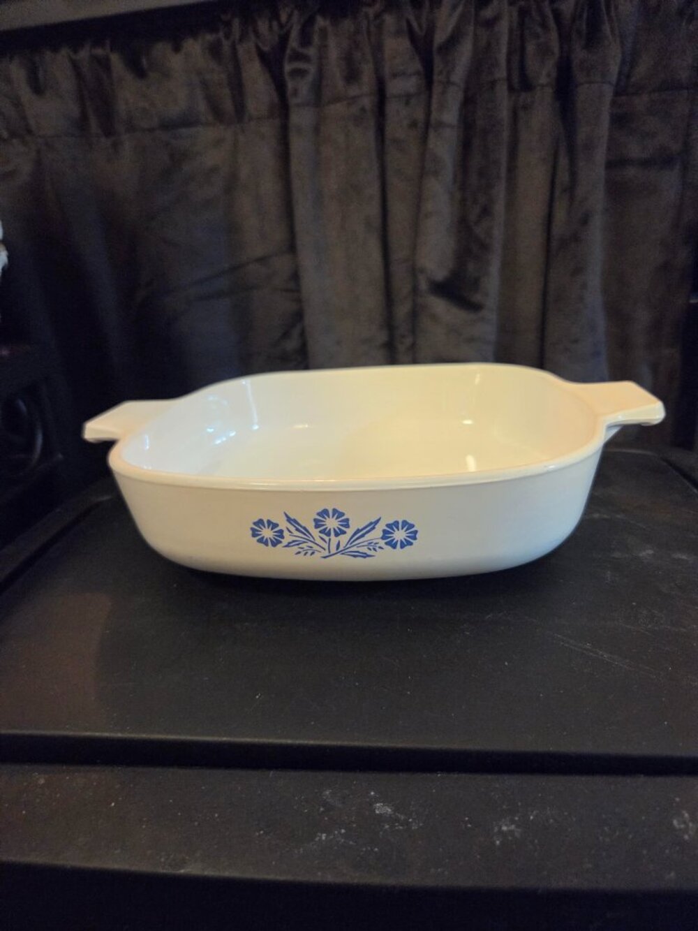 Vintage CorningWare Blue Cornflower 7 inch Casserole Dish P-7-B 3/4 Quart